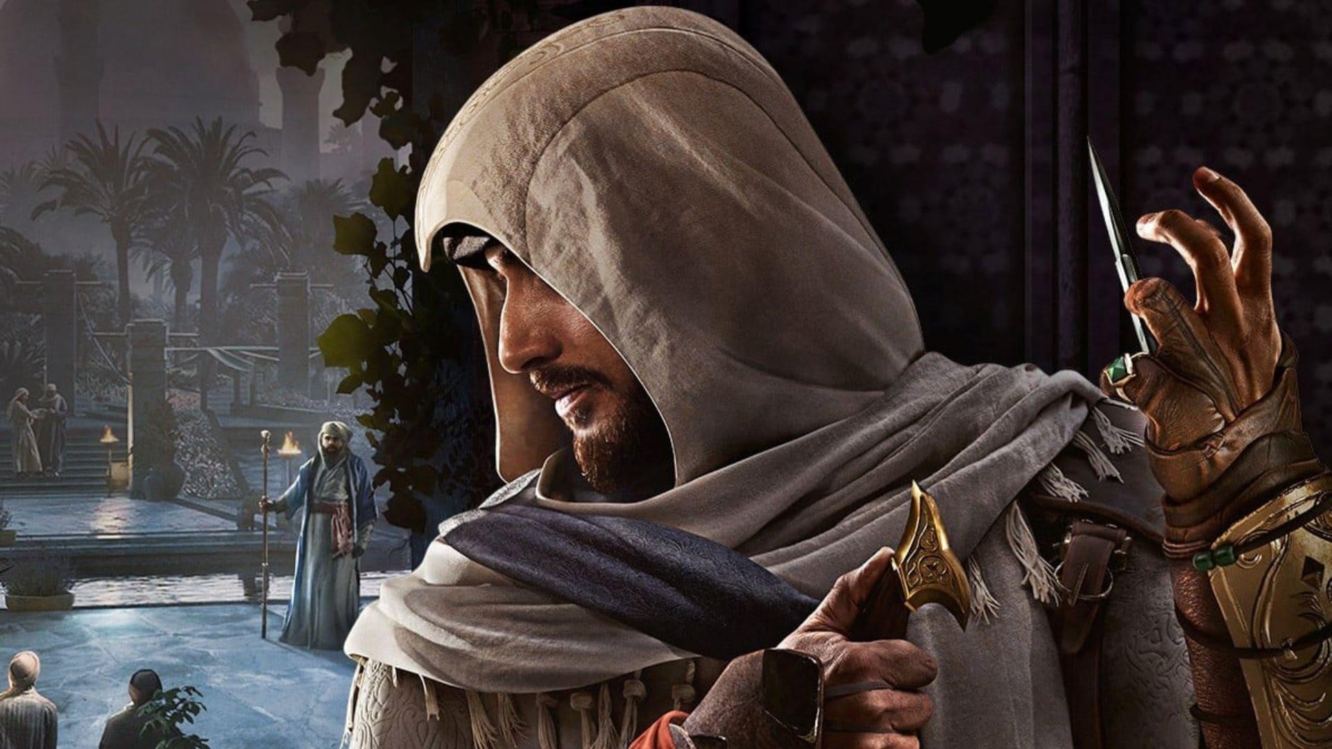 Εικόνα που δείχνει τον πρωταγωνιστή του Assassin's Creed Mirage.